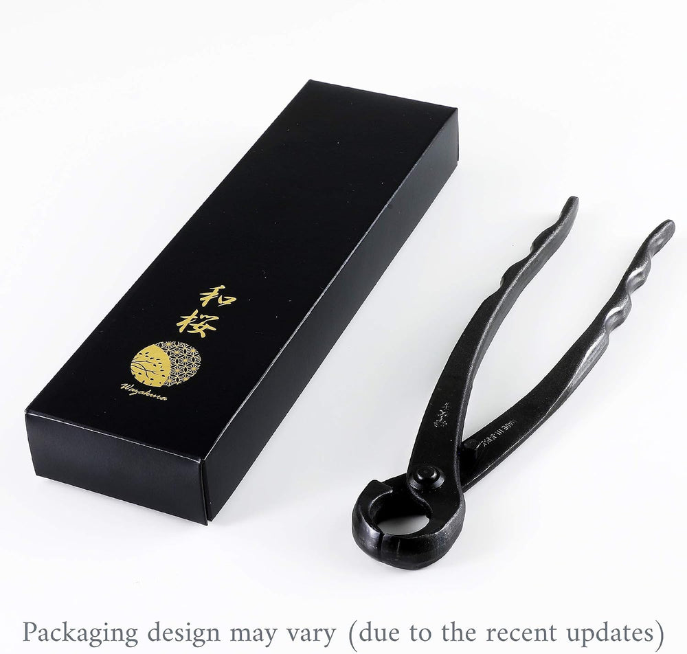Wazakura Bonsai Knob Cutter 8.3in, Hand Forged Japanese Carbon Steel Tool