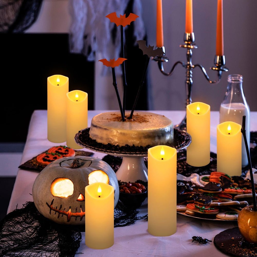 YOROXRG 24 Pack Christmas Decoration Flickering Flameless Candles, Battery Op...