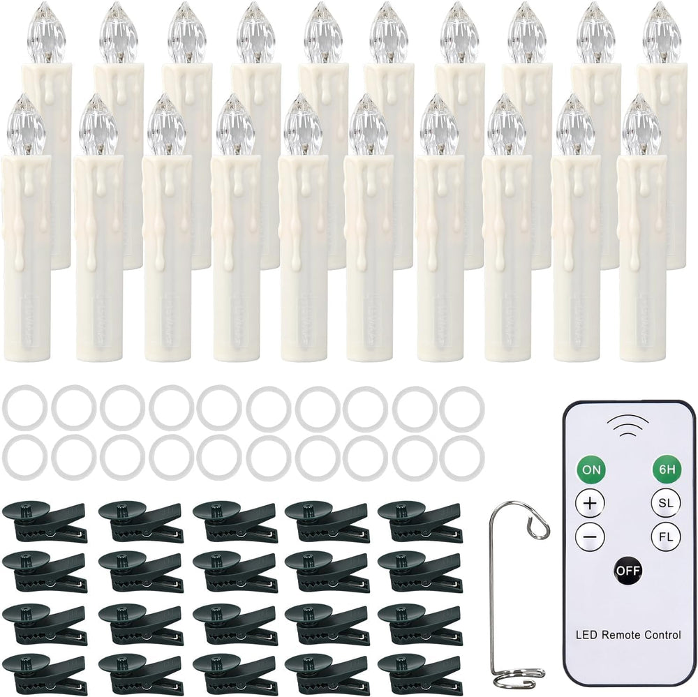 JOSU Floating Candles with Remote Control, Thanksgiving Christmas Decoration ...