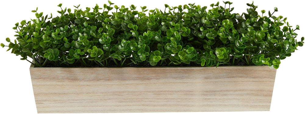 19in. Eucalyptus Artificial Plant in Decorative Planter