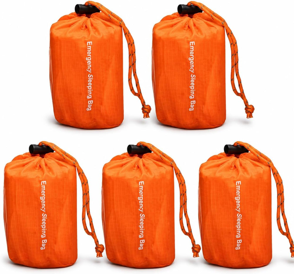 NovaMedic Emergency Sleeping Bag – 84"x36" Thermal Mylar Survival B...