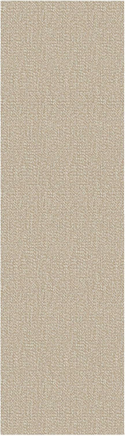 EARTHALL Washable Runner Rug, Non Slip Entryway Runner, 2x8 Ft, Sand/Beige