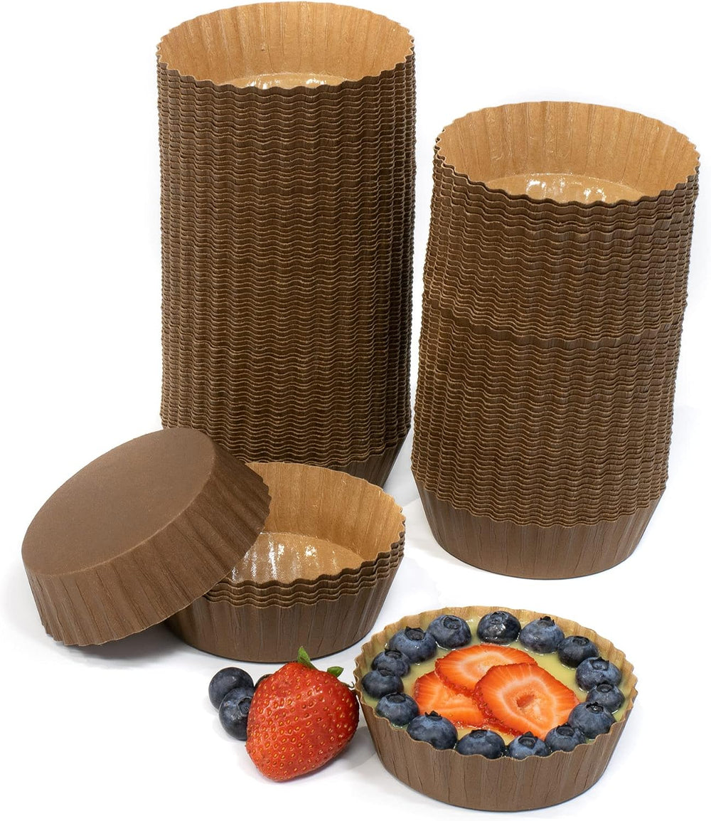 Coated Paper Baking Cups - 5.7 oz Quick Release (70)