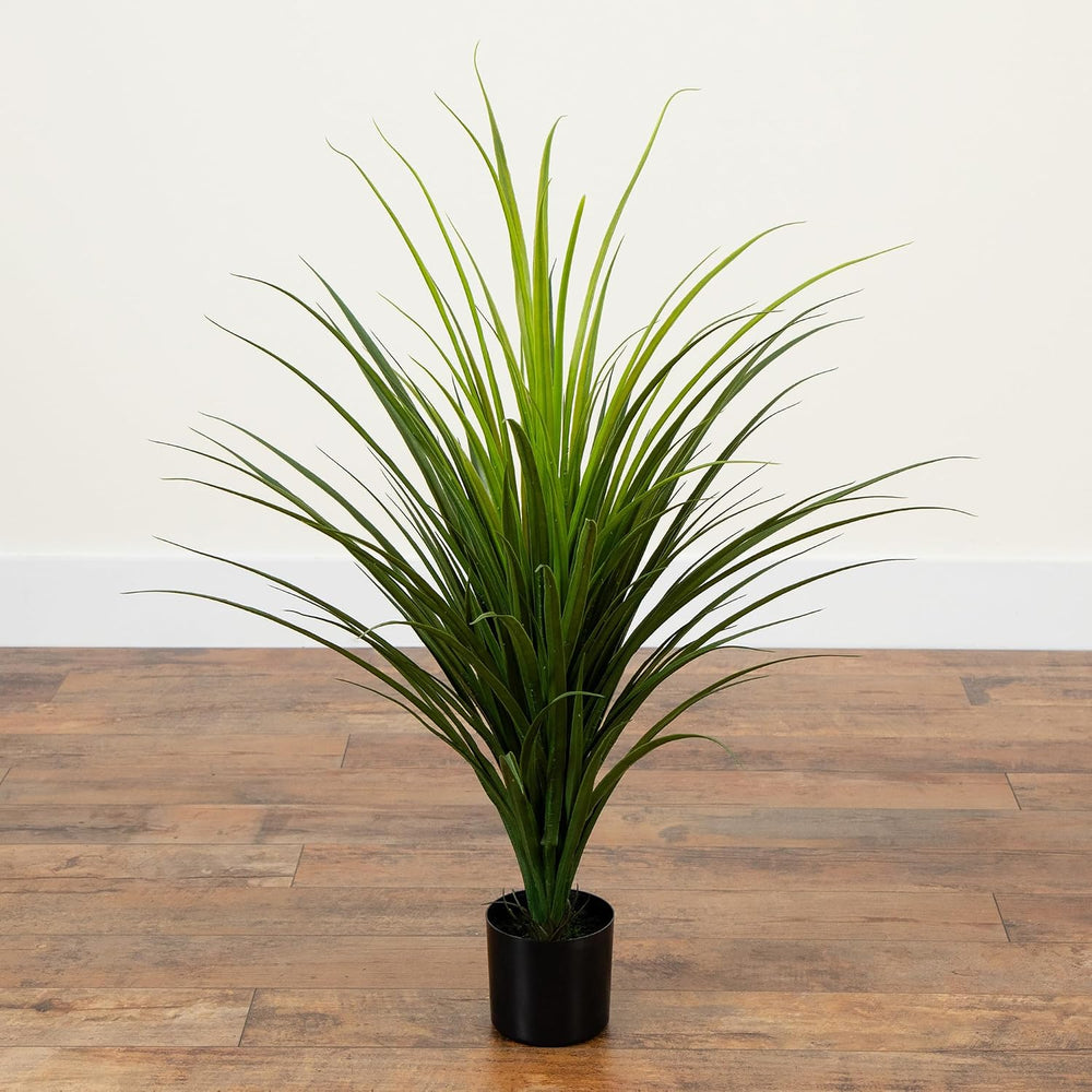 Nearly Natural 3 ft Artificial Grass Plant UV-Resistant Outdoor Porch Decor