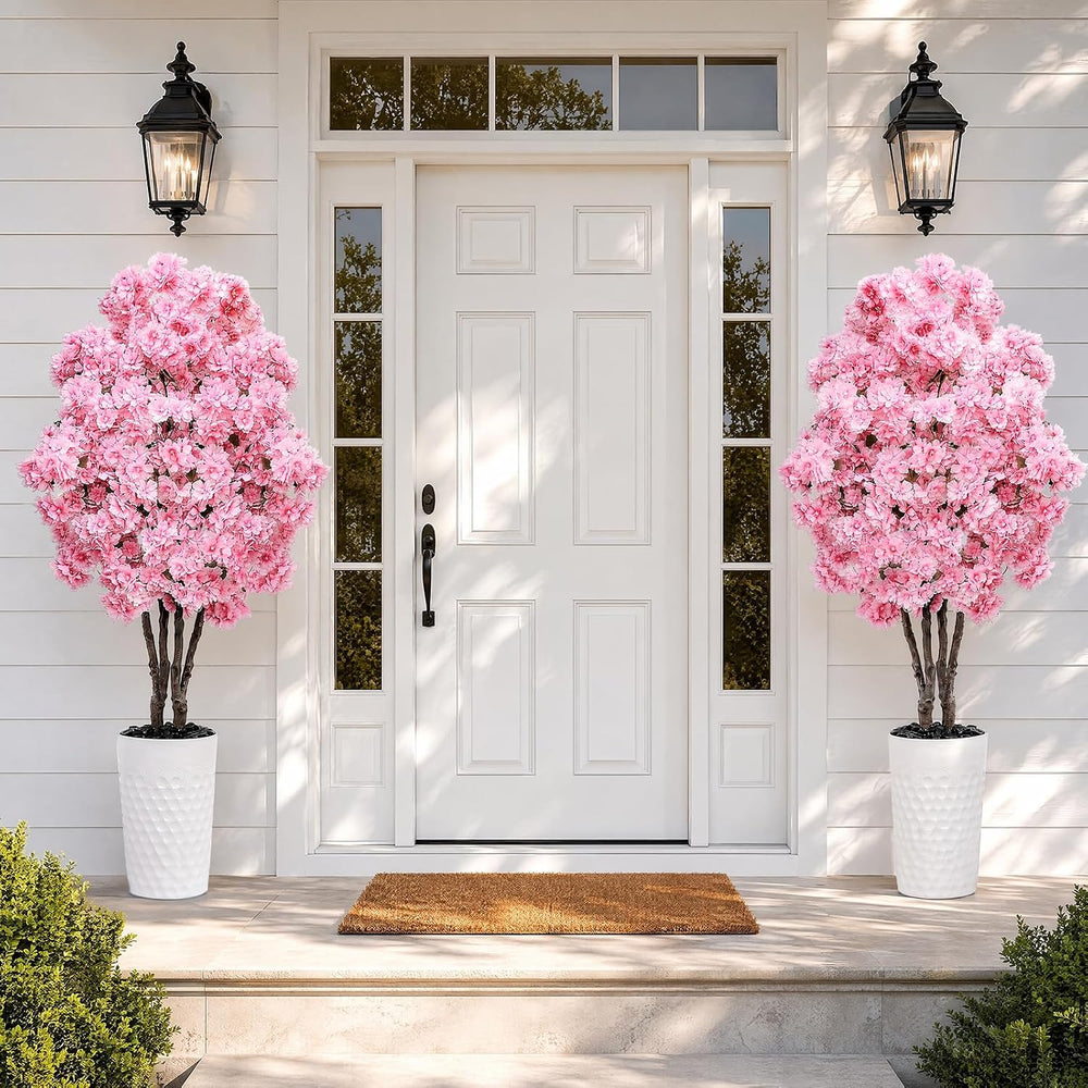 Artificial Cherry Blossom Tree 5FT - Fake Flower Tree Indoor Outdoor