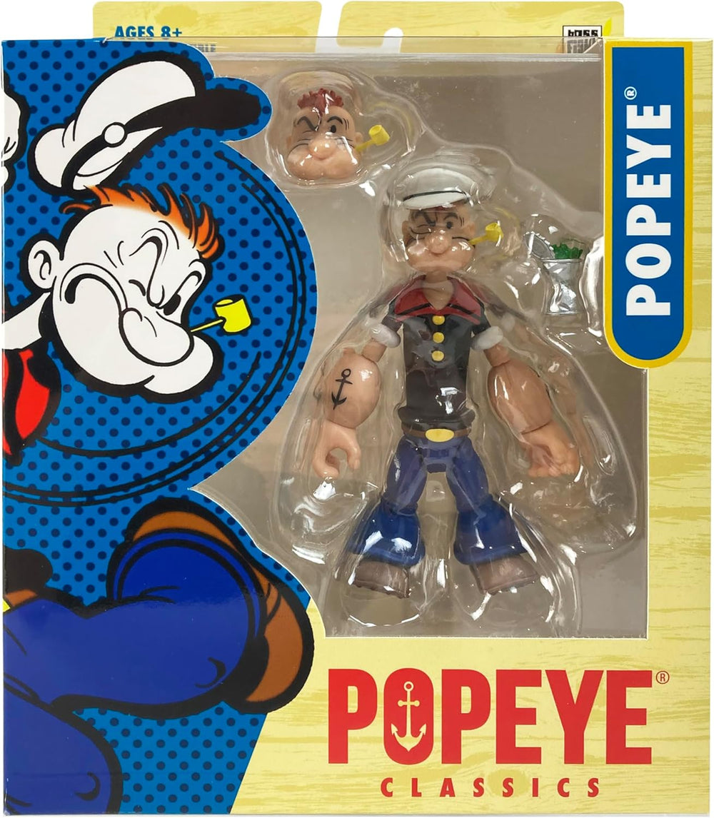 Boss Fight Studio Popeye the Sailor Man Popeye Classics Wave 1 Action Figure ...