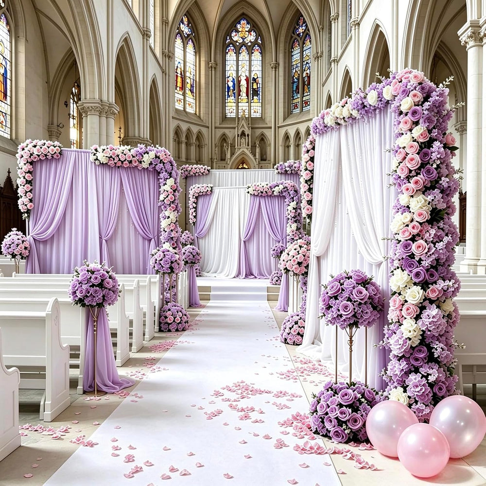 20x10FT Backdrop Stand Photo Pipe and Drape Background Stands Curtain Frame
