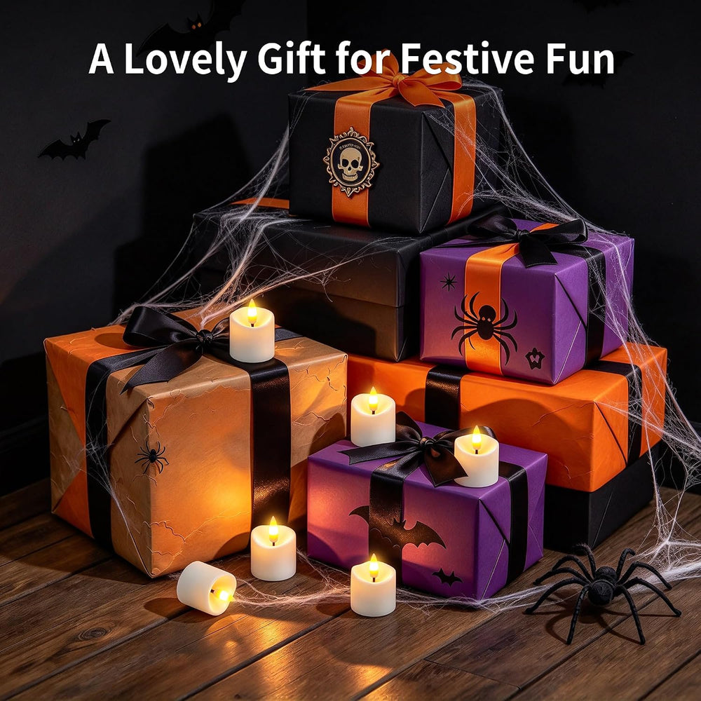 Rechargeable Flameless Candles with Remote Timer & Charging Base