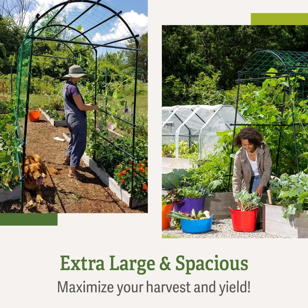 Gardener’s Supply Company Extra Tall Garden Arch Arbor | 80 Inch Tall Titan S...