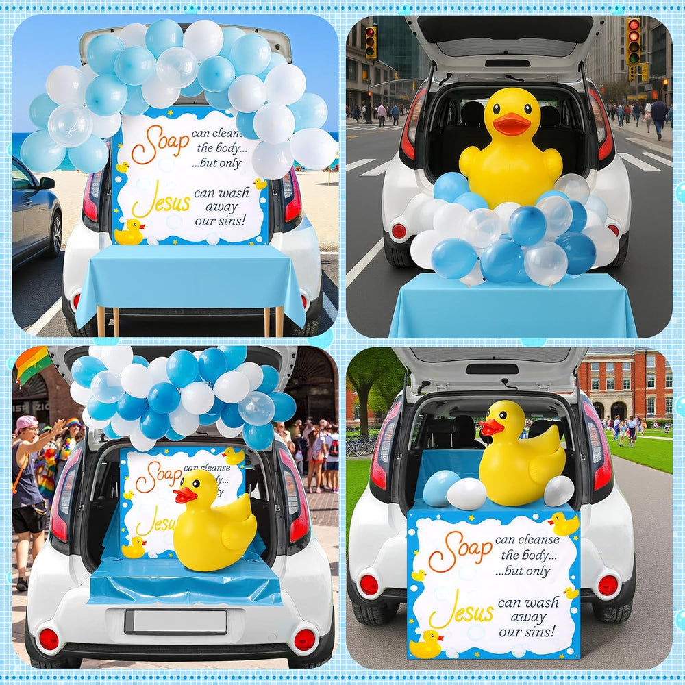 Tellingyou Christian Trunk or Treat Car Decorations Kit Religious Car Decor