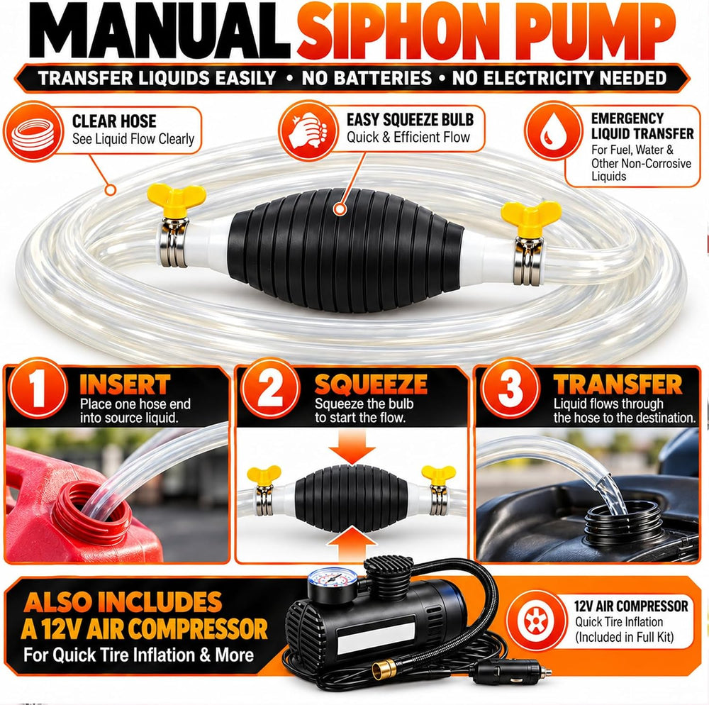 Car Roadside Emergency Kit, with Jumper Cables Automotive Kit,Car Safety Road...
