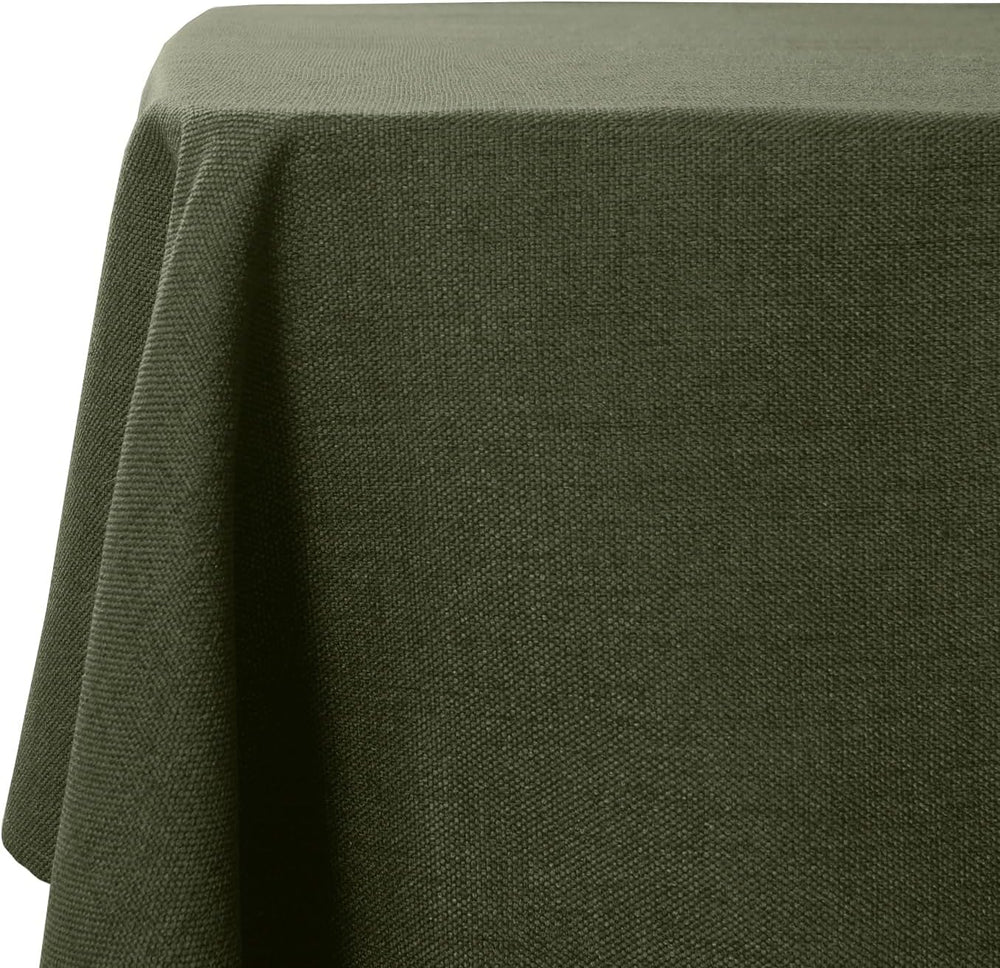 Moss Green Table Cloth Rectangle Table Cover 118"x57"