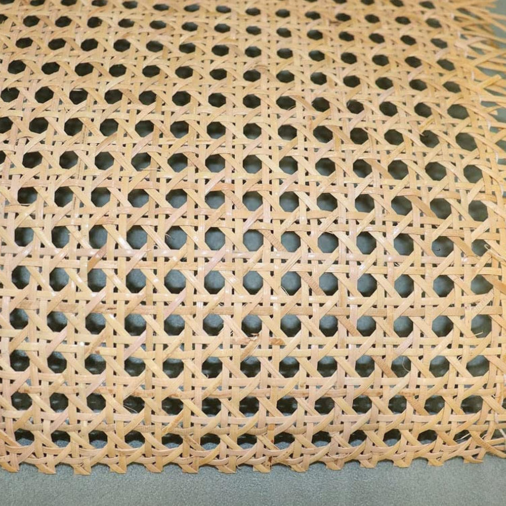 24" Width Rattan Webbing for Caning Projects Natural Pre - Woven Open Me...