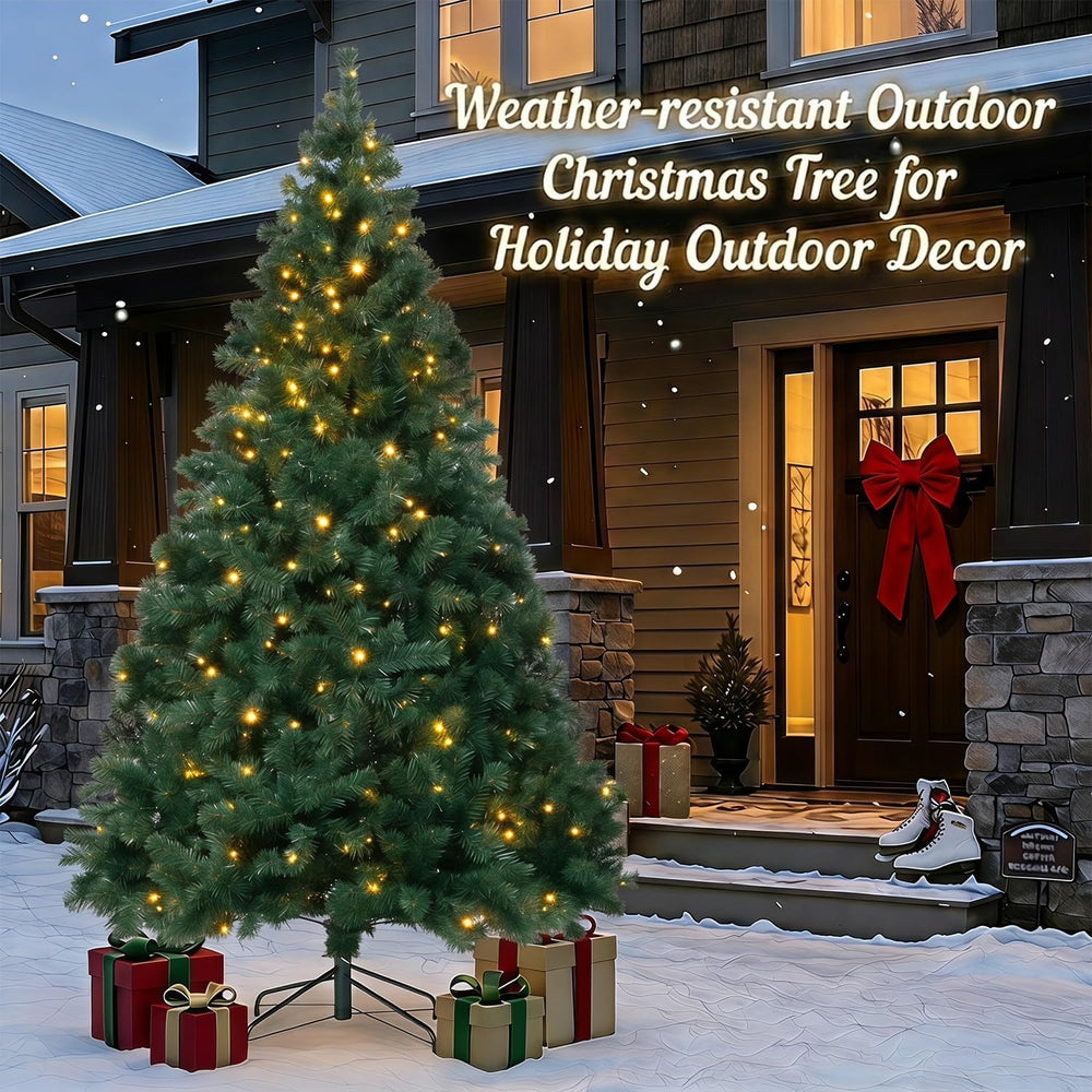 5FT Christmas Tree with Warm Light,Artificial Xmas Tree for Christmas Decor