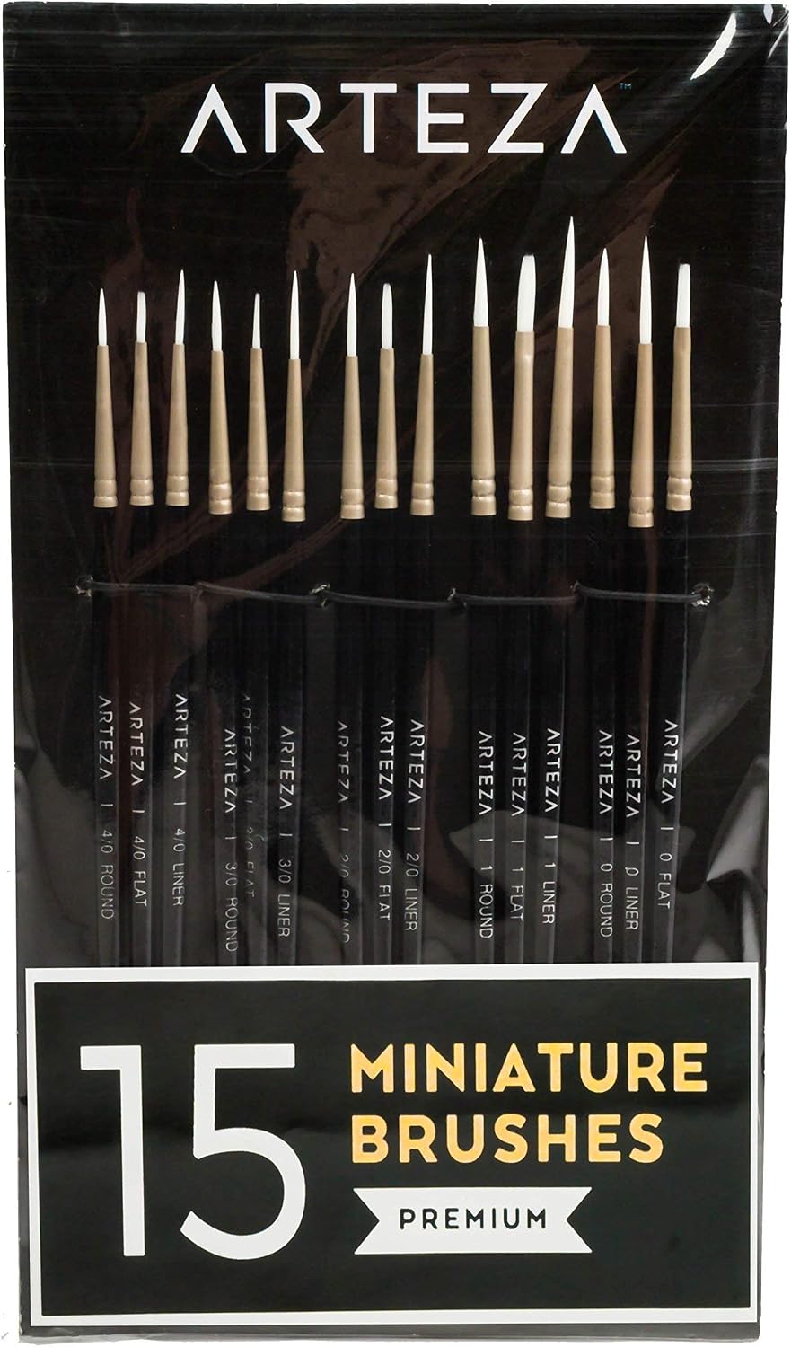 Arteza Outdoor Paint and Wood Slices Bundle, Painting Art Supplies for Artist...