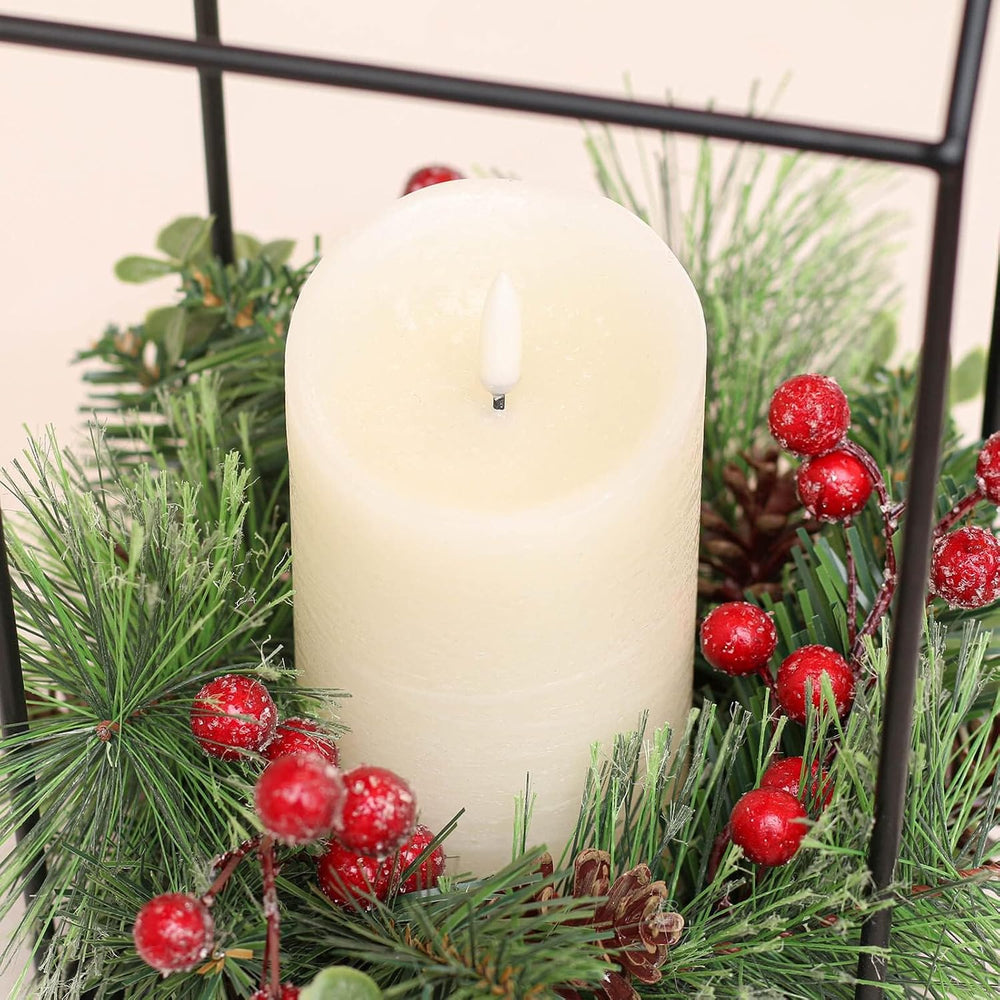 ANGELLOONG Flameless Candles with Remote, Battery Candles Flickering