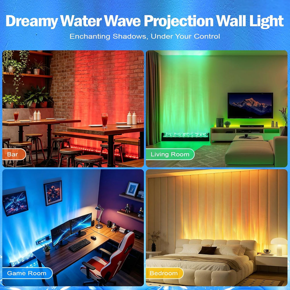 Ocean Wave Aurora Projector Lamp