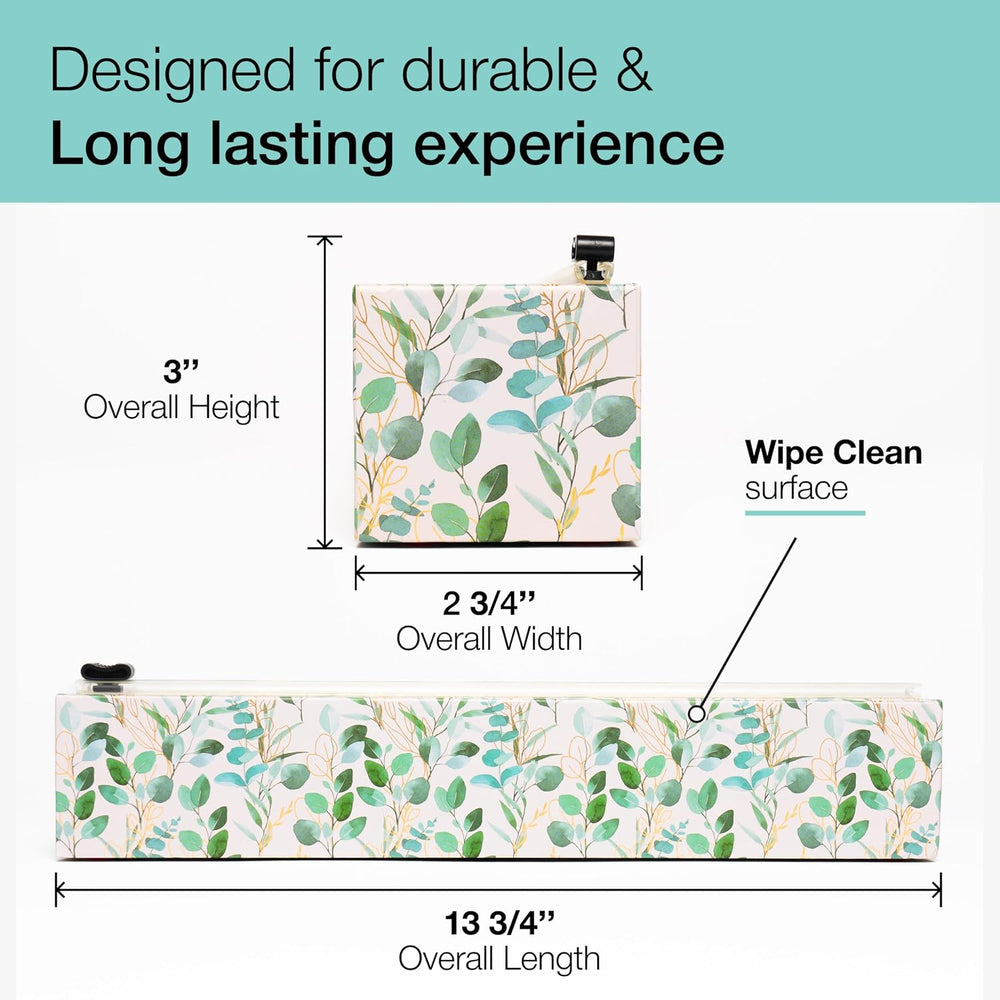 ChicWrap Eucalyptus Refillable Wrap Dispenser - Includes 12" x 250' ...