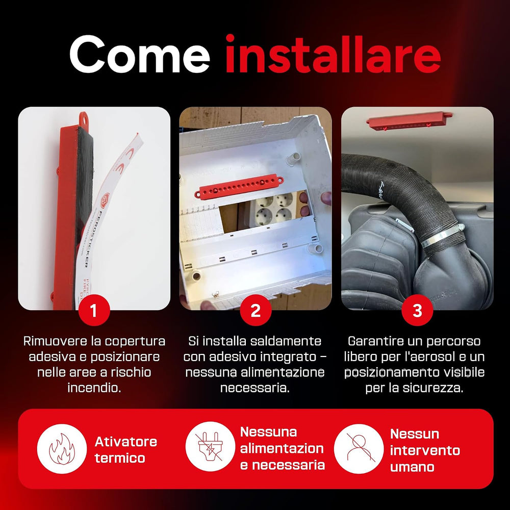 Small Automatic Fire Extinguisher
