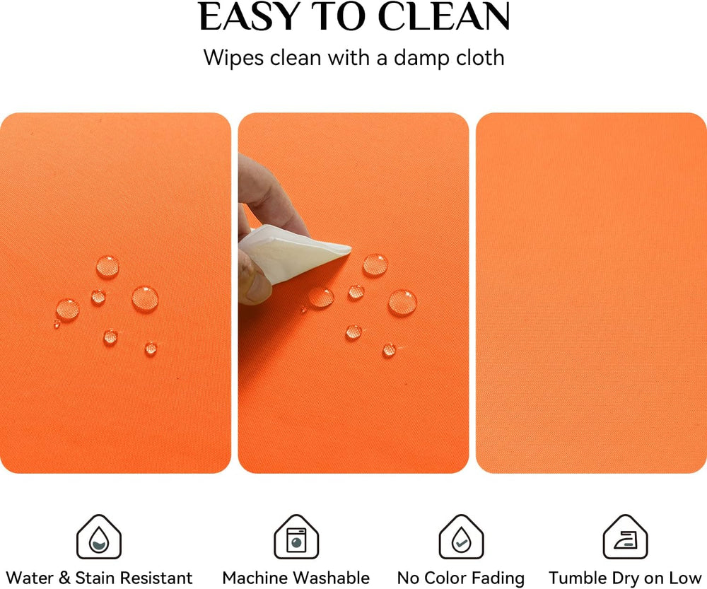 Softalker Rectangle Tablecloth, Waterproof Table Cloths Wrinkle Free Fabric W...