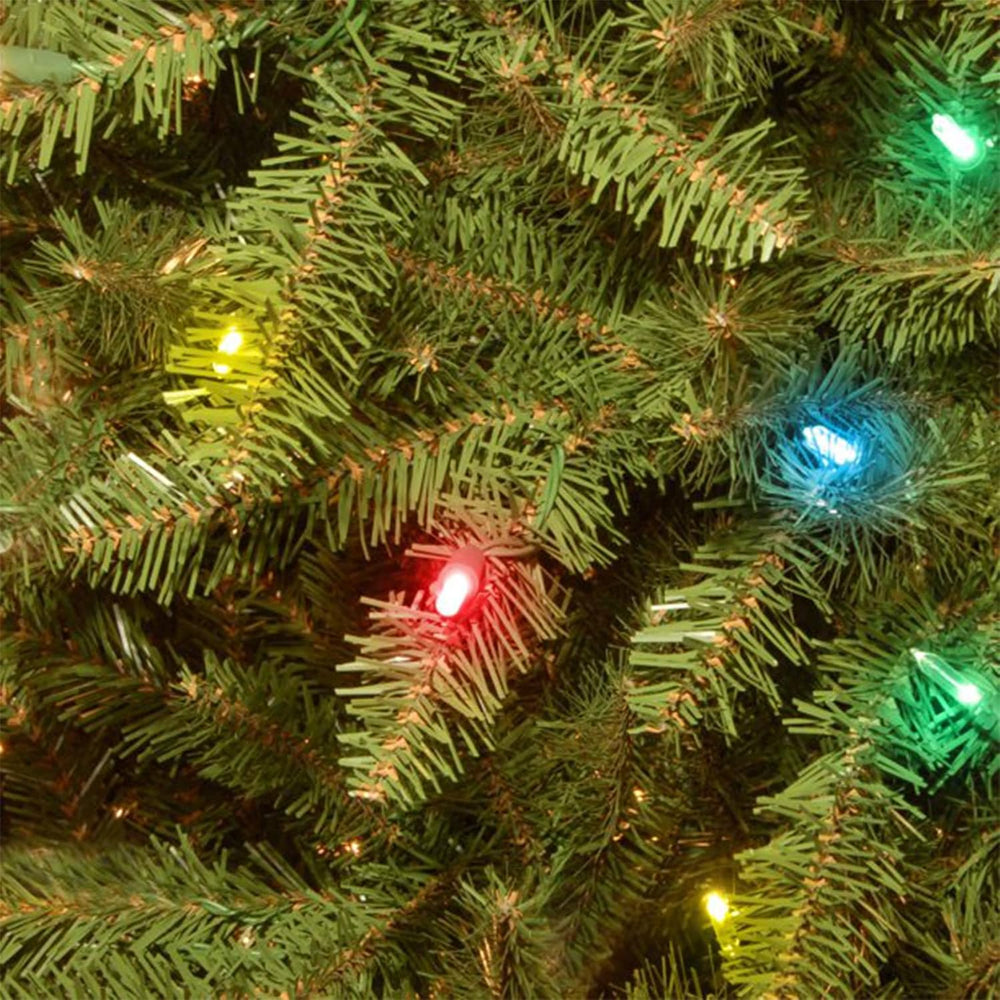 National Tree Company 6.5ft Pre-Lit Dunhill Fir Slim Christmas Tree