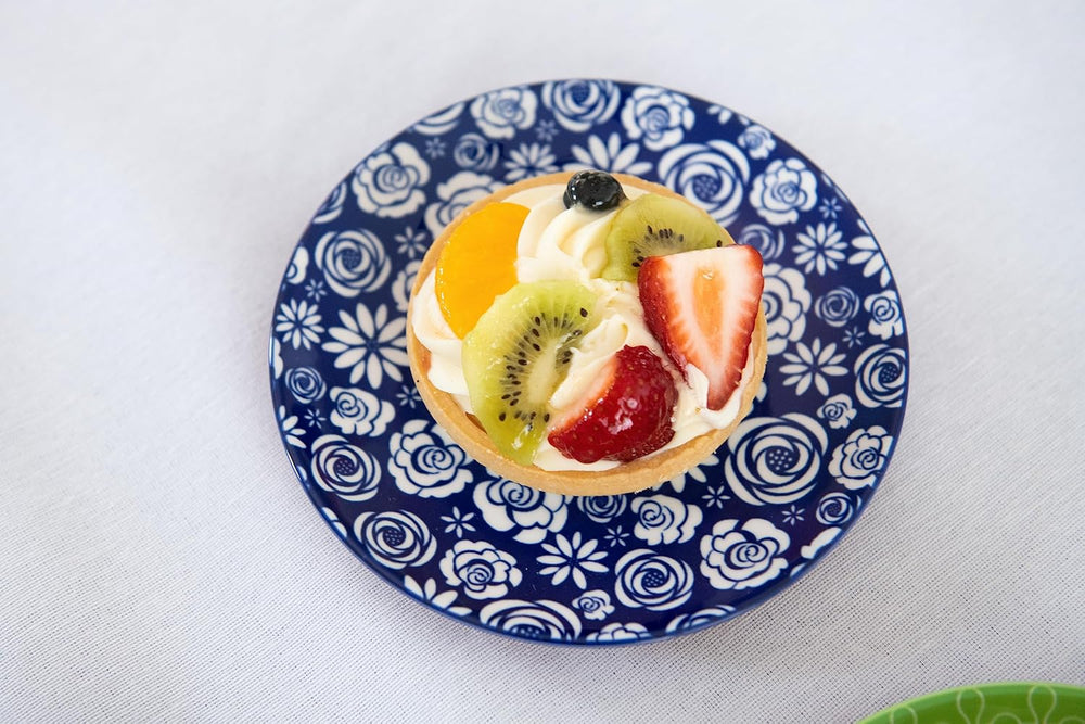 Dessert Plates, 6 Inch, Dishwasher & Microwave Safe, Set of 6