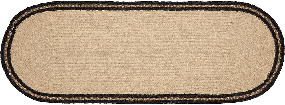 VHC Brands Tabletop & Kitchen-Sawyer Mill White Farmhouse Jute Runner, 13...