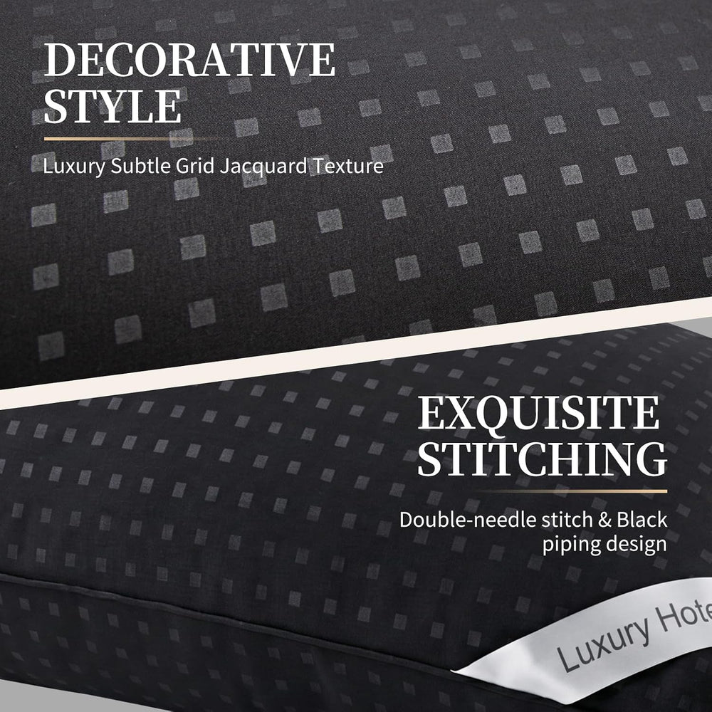 Bed Pillows for Sleeping Standard Size Set of 4, Luxury Hotel Quality Cooling...