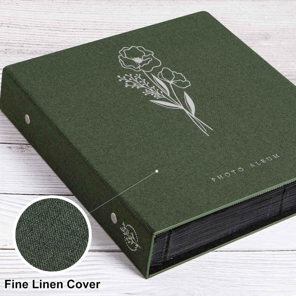 Lanpn Photo Album 4x6 1000 Pockets, Extra Large Capacity Linen Cover Picture ...
