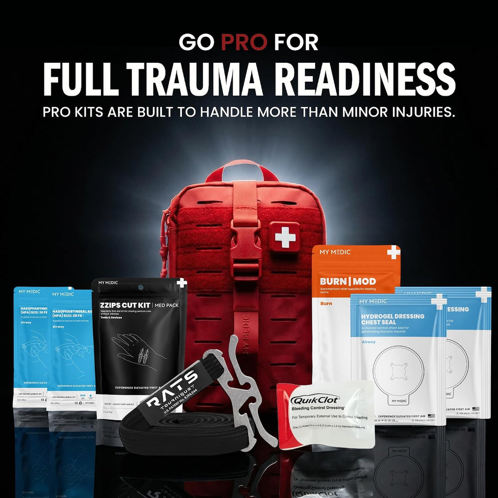 MY MEDIC MyFAK PRO IFAK Trauma Kit & First Aid Kit with Tourniquet - HSA ...