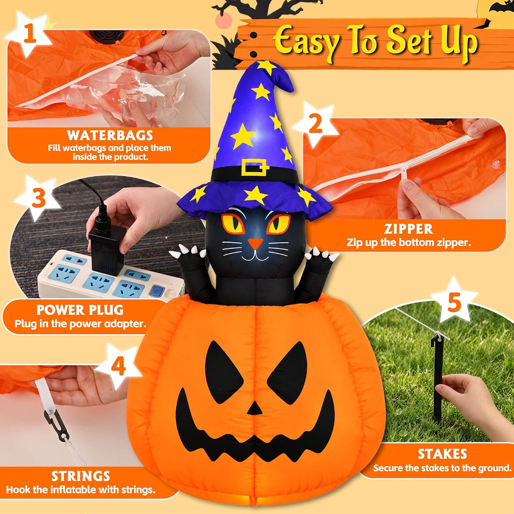5.3 FT Halloween Inflatable Outdoor Decorations