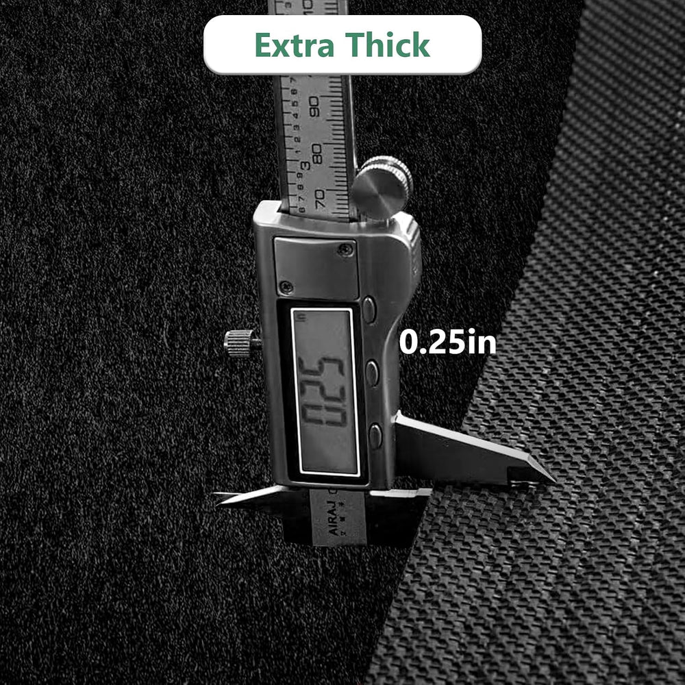 Black Carpet Runner Rug for Party and Event, Non-Slip TPR Rubber Backed Aisle...