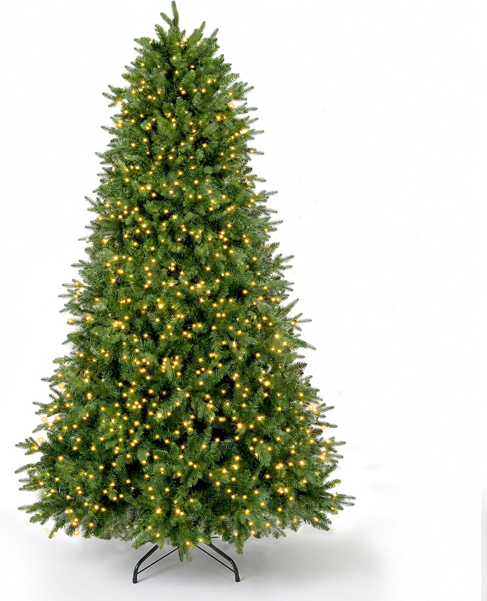 7.5ft Prelit Christmas Tree with 798 LED Lights for Holiday Decor