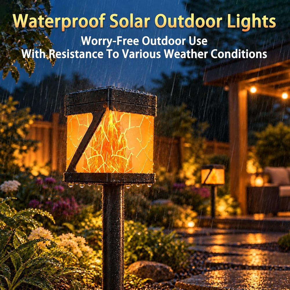 Swingers Solar Lights Outdoor, Waterproof Solar Lawn Lights
