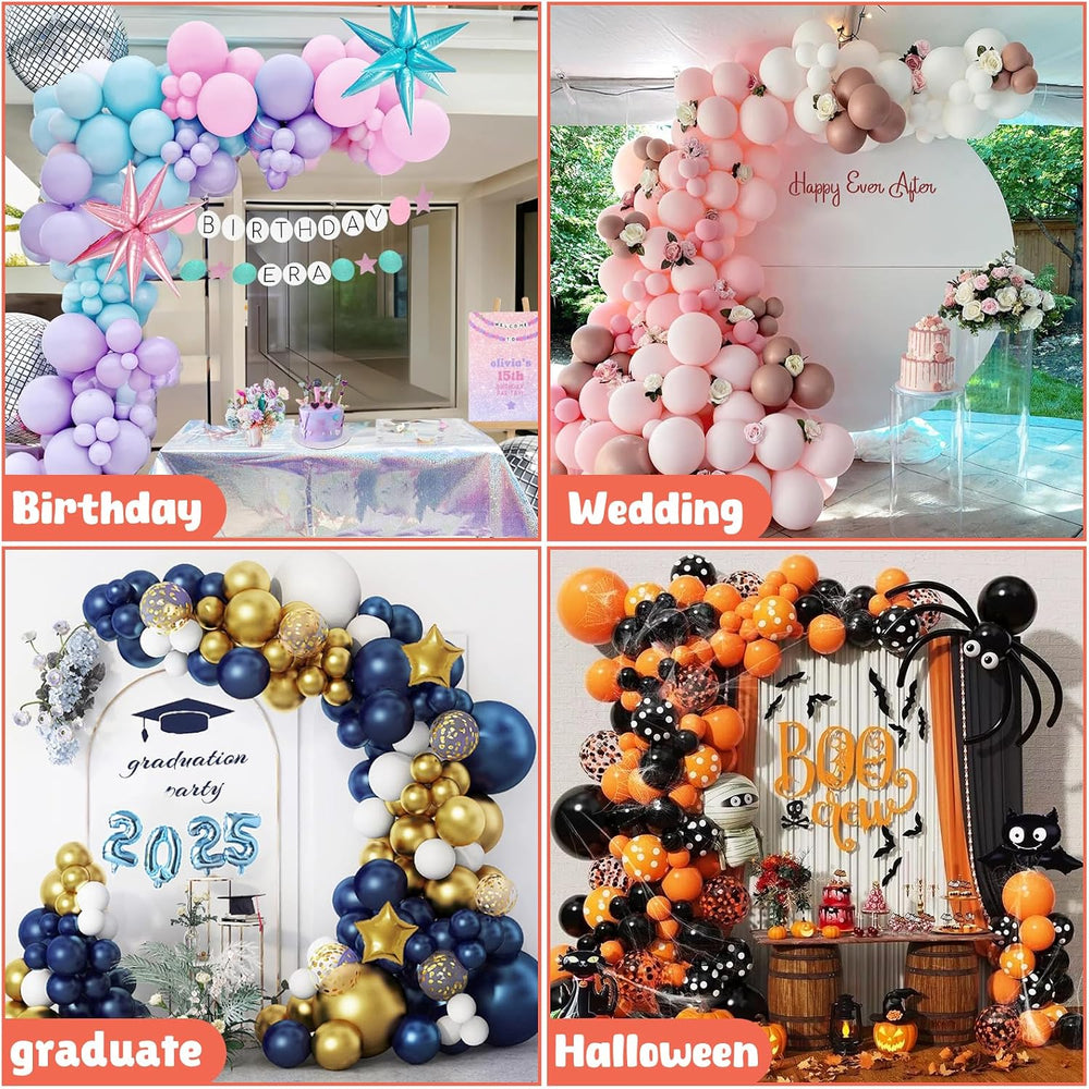 OurWarm 8.2FT & 6FT Half Balloon Arch Stand, Balloon Arch Kit for Party