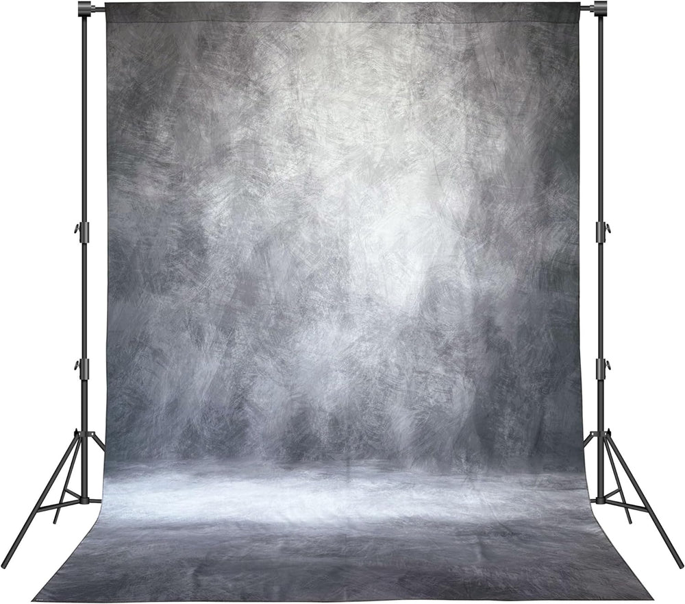 Abstract Photography Backdrop for Photoshoot 8x10ft,Grey,No Stand