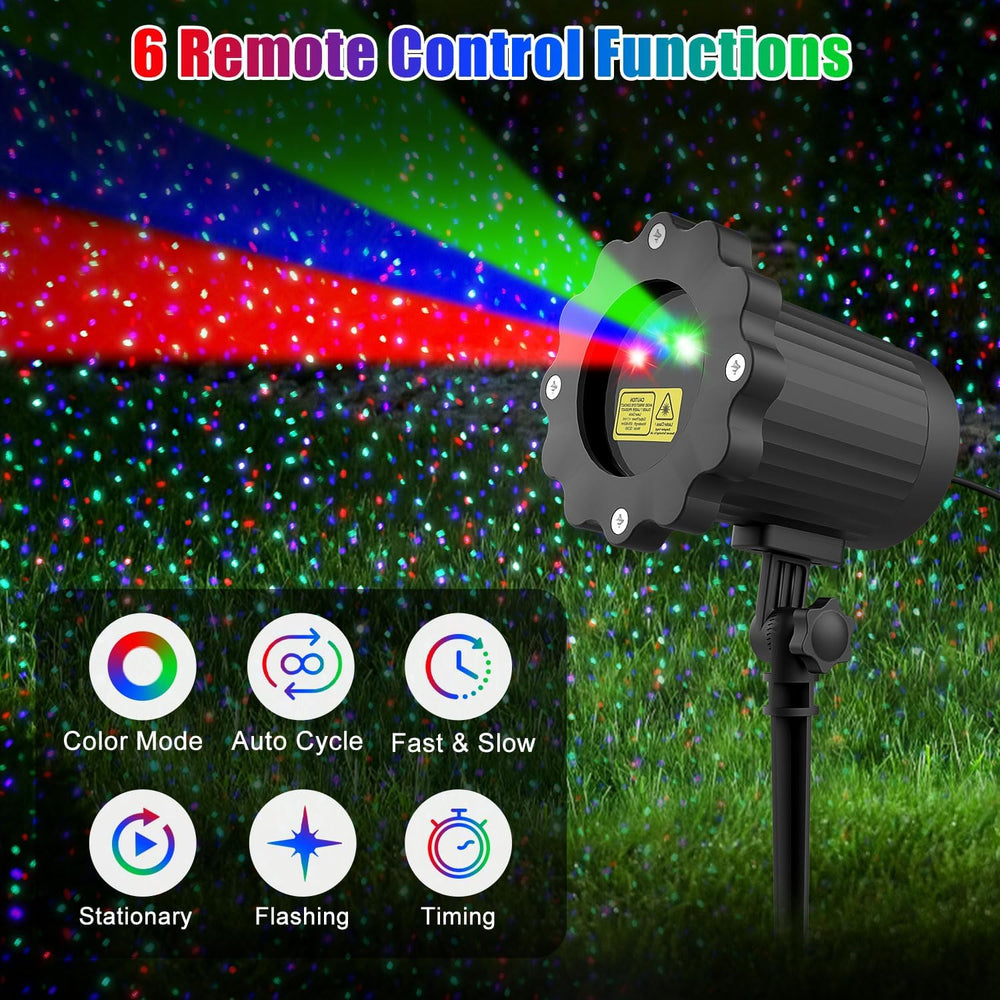 Fimilo Firefly Laser Projector Light, RGB Laser Landscape Lights Outdoor