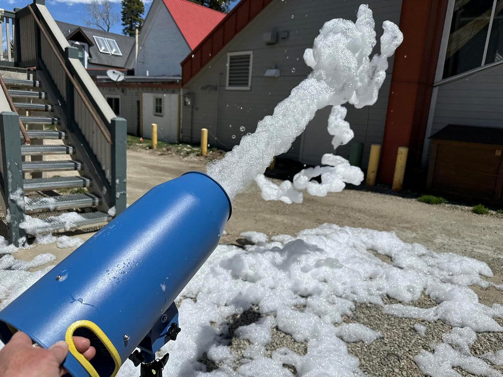 Most Reliable bubble party mix; Hours of foam; Works with all Foam Machines