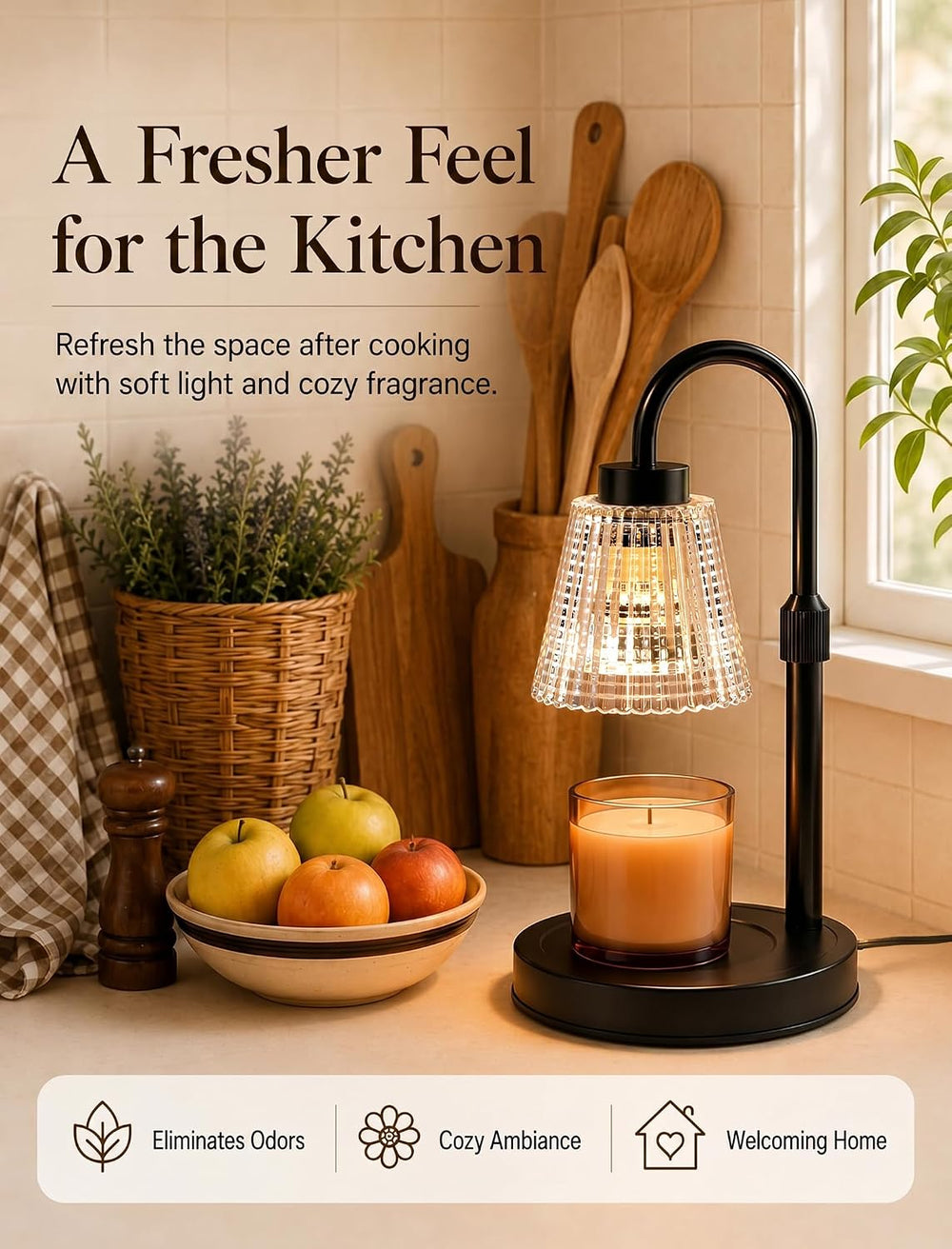 Candle Warmer Lamp with Timer and Dimmer Birthday Gifts for Women