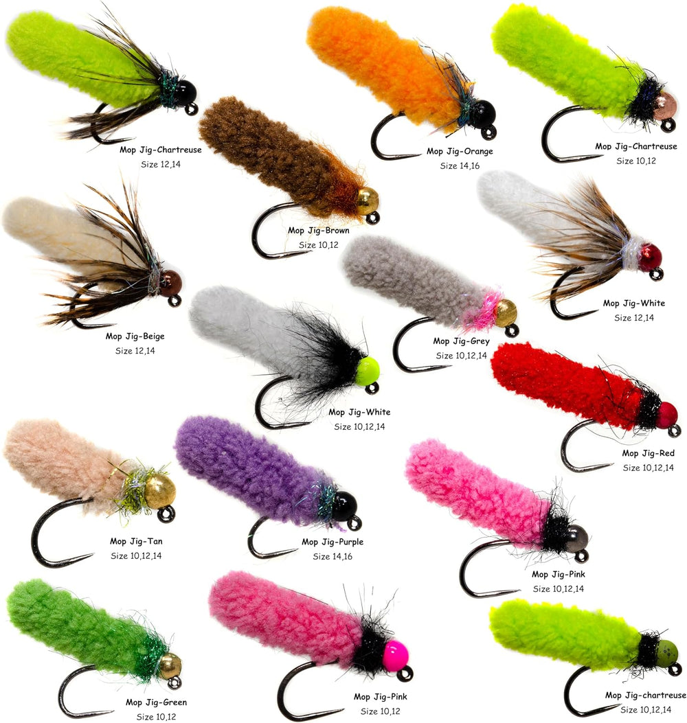Outdoor Planet 36/48 / 60 Premium Hand Tied Fly Fishing Flies Assortment Kit ...