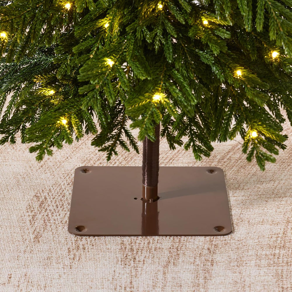 6Ft Pre-Lit Skinny Christmas Tree, Slim Pencil Xmas Tree