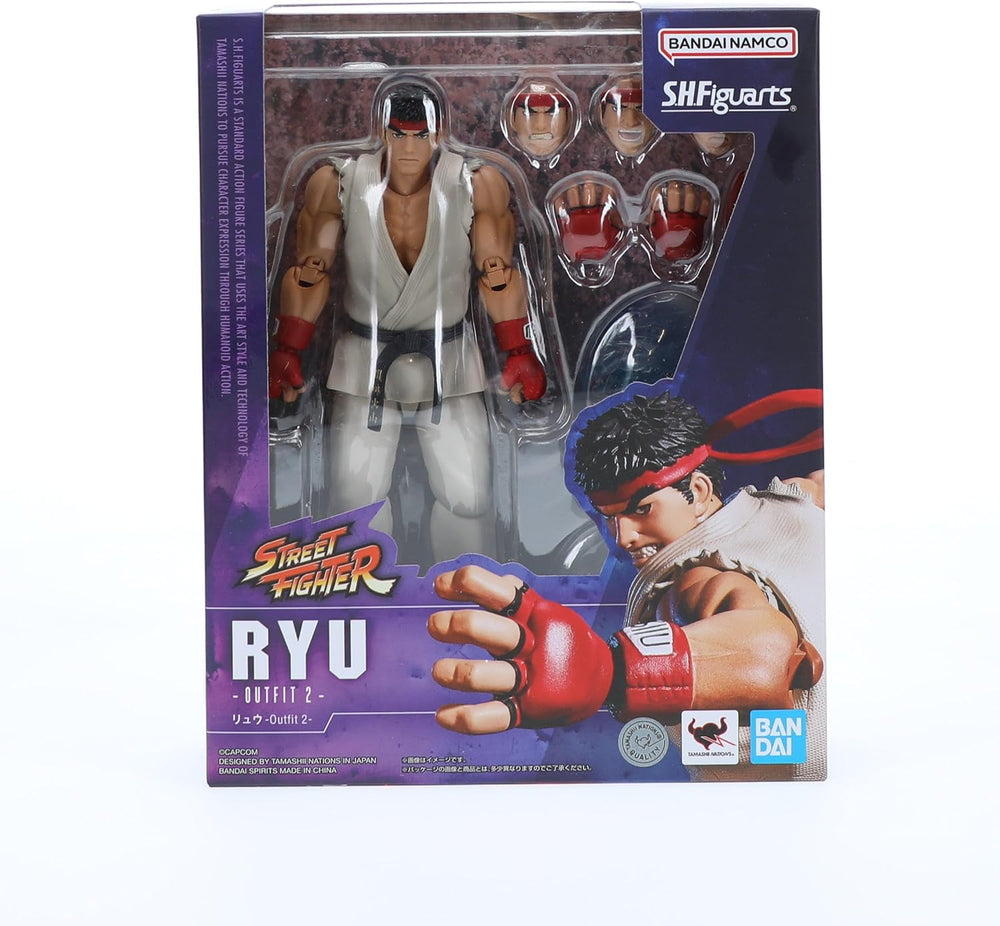 TAMASHII NATIONS - Street Fighter - Ryu - Outfit 2 (Classic Outfit), Bandai S...