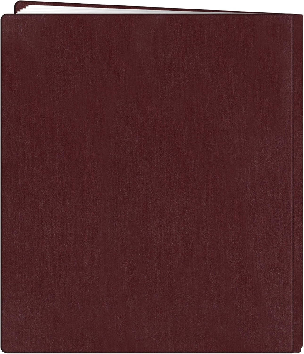 Pioneer Family Treasures Fabric Post Bound Album 12"X15" - Rich Bor...