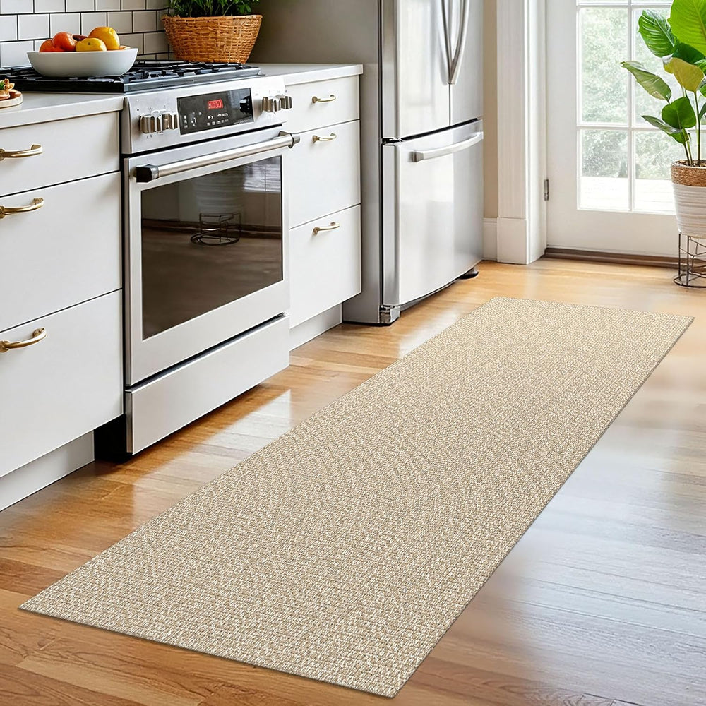 EARTHALL Washable Runner Rug 2x6 Ft Non Slip Runners for Hallways Cotton Rubb...