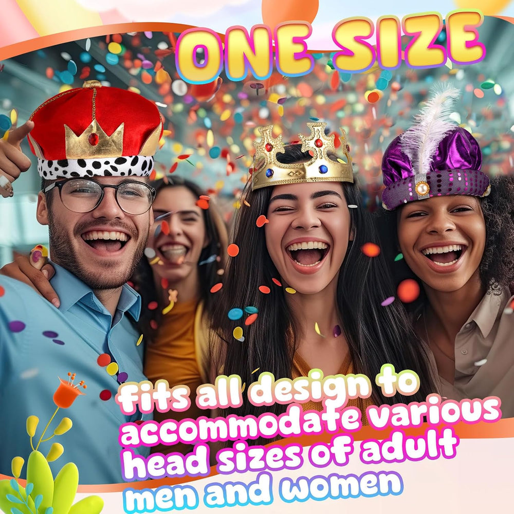 Hercicy 8 Assorted Funny Hats, Crazy Party Hats for Adult, Photo Booth Prop