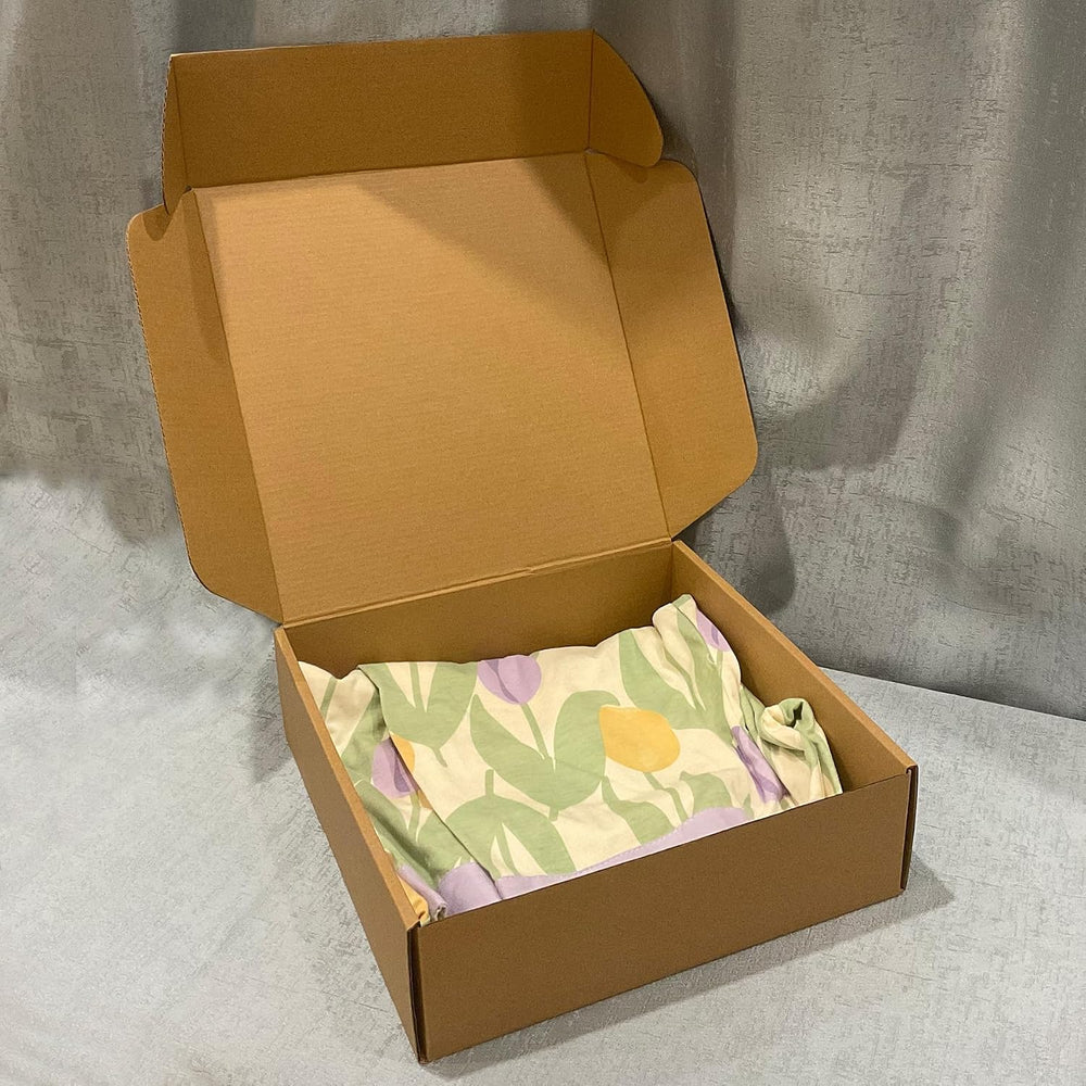 10x10x3 inch Shipping Boxes 20 Pack, Brown Corrugated Cardboard Mailer Box
