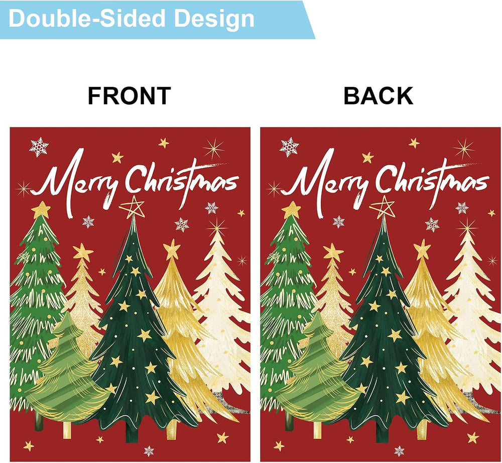 Seasonal Garden Flags Set of 12, Double Sided 28 x 40 Inch Large Yard Flags