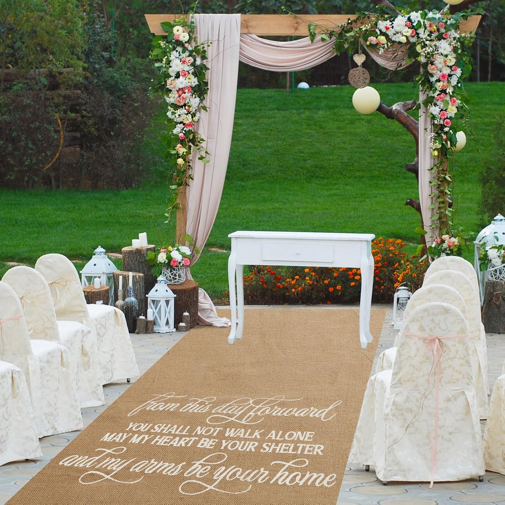 Tudomro 40 Inch X 50 ft Extra Long Natural Burlap, Stylish Style