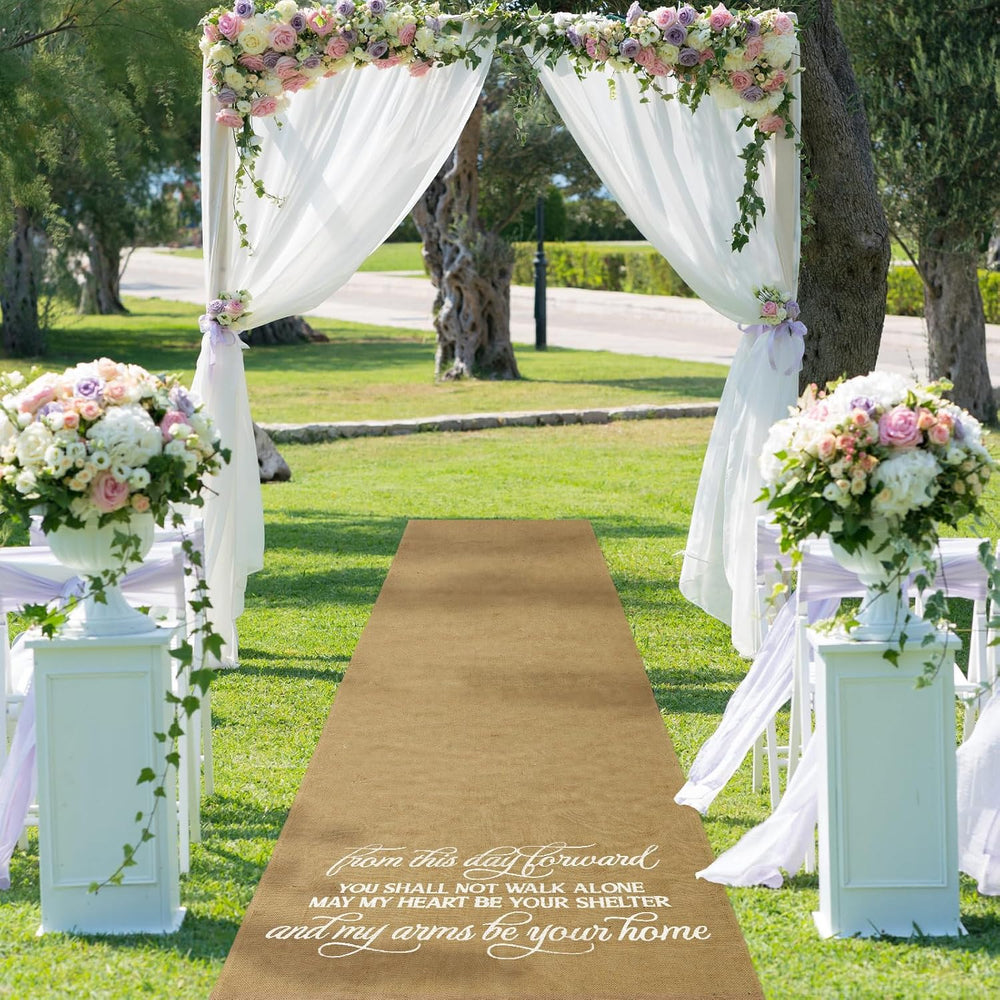 Tudomro 40 Inch X 15 ft Extra Long Natural Burlap, Stylish Style