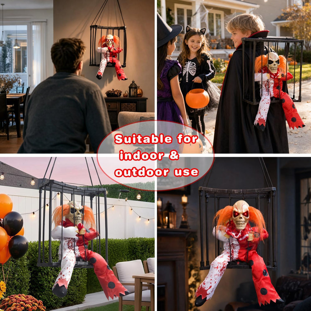 Animated Hanging Decoration with Infrared Sensor, Motion-Activated Sound &...